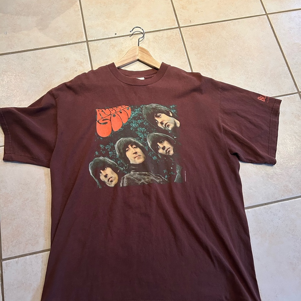 1997 Beatles rubber soul vintage shirt Made in the USA